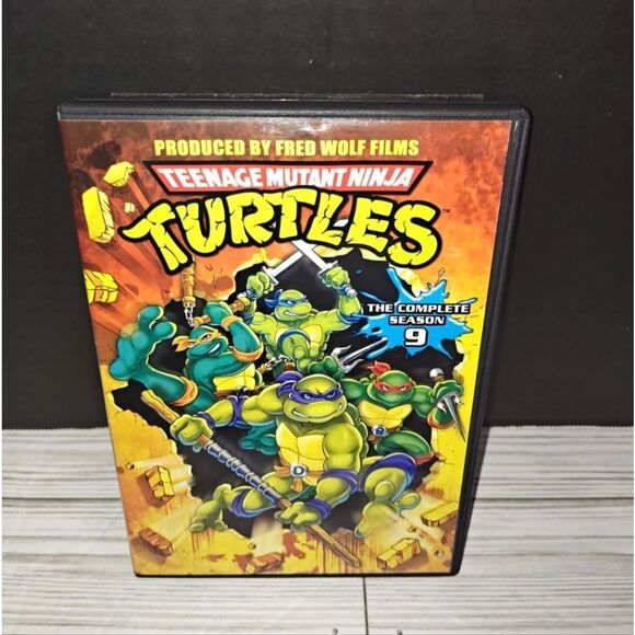 Teenage Mutant Ninja Turtles: The Complete Season 9 Animated TV Show Kids DVD - Picture 1 of 5